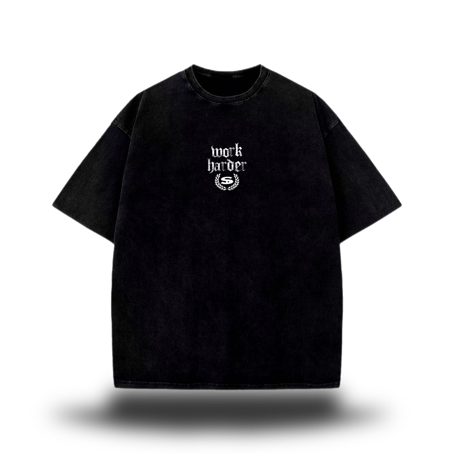 Work Harder Wordmark Tee